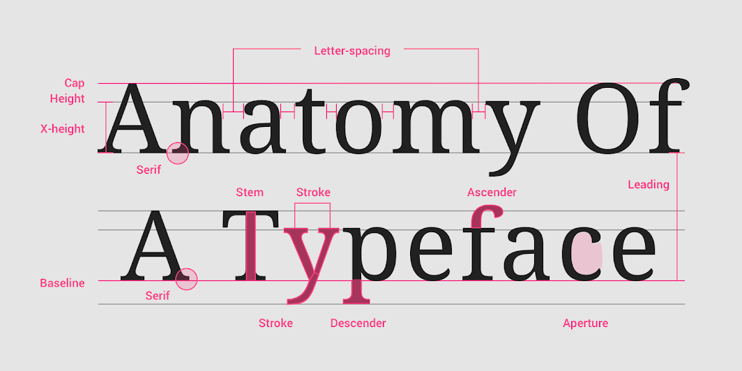 Typography: Anatomy of a Letterform - Designmodo